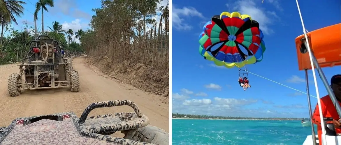 Dune Buggy and Parasailing Combo