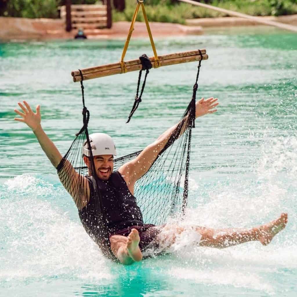Saltos Azules at Scape Park in Punta Cana 
