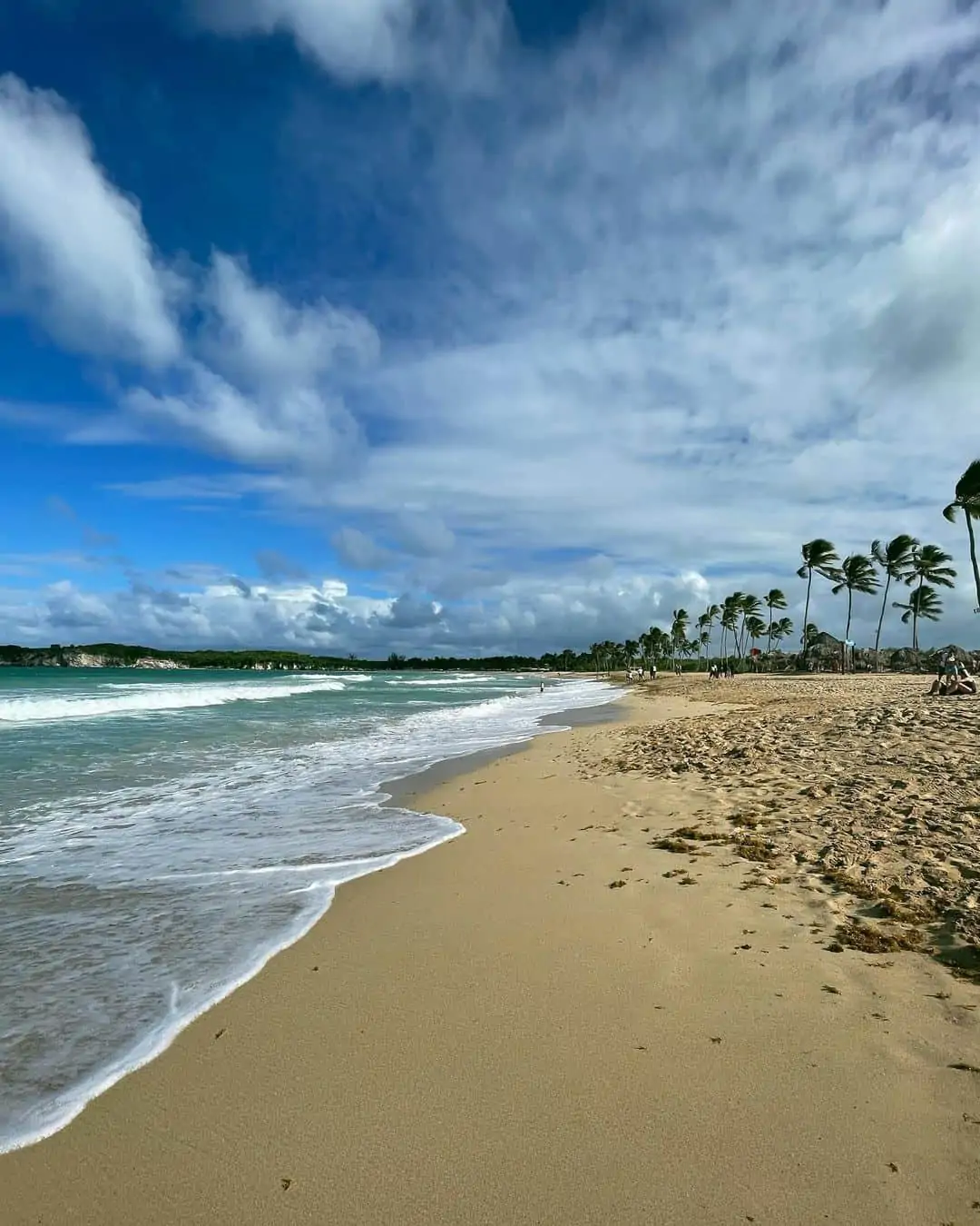 Peaceful sandy beach