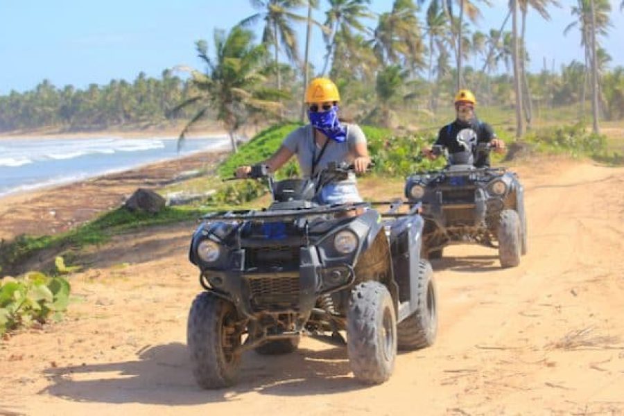 ATV Triple Adventure & Ride Through the Beach, River & Mountains in Punta Cana, Dominican Republic