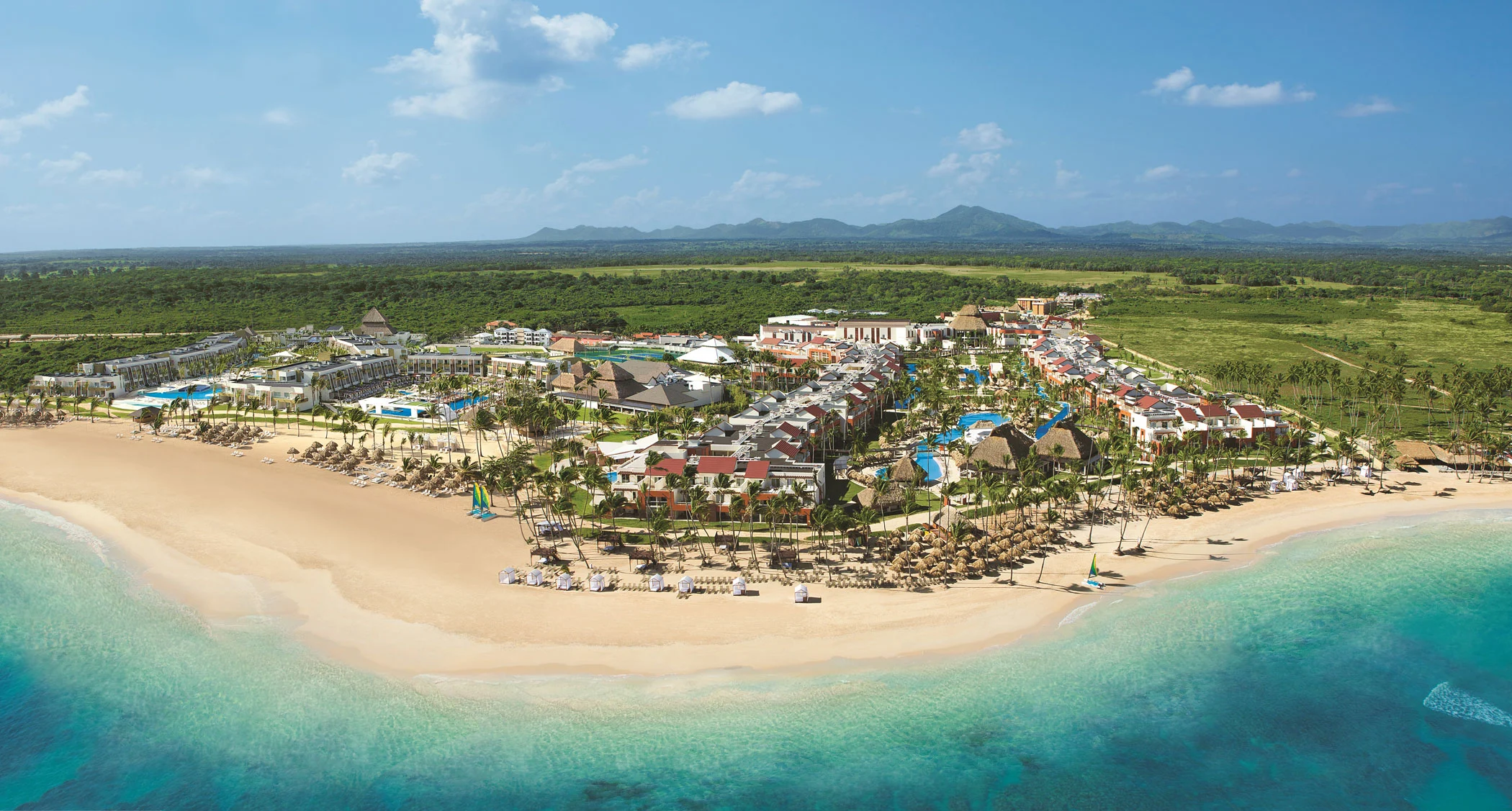 Breathless Punta Cana Aerial View