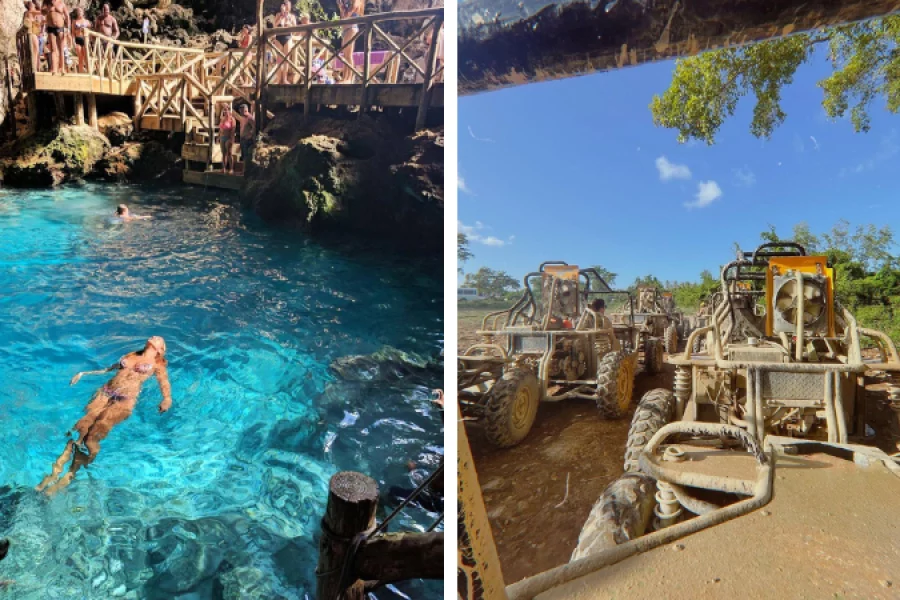 2 Day Combo: Scape Park & Dune Buggy Tour in Punta Cana, Dominican Republic