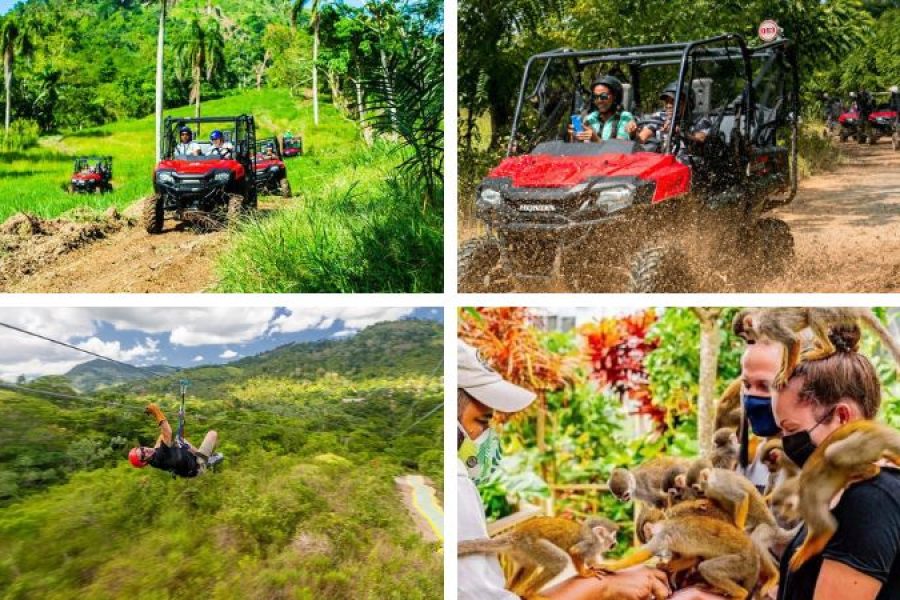 Triple Jungle Adventure Park Punta Cana in Punta Cana, Dominican Republic