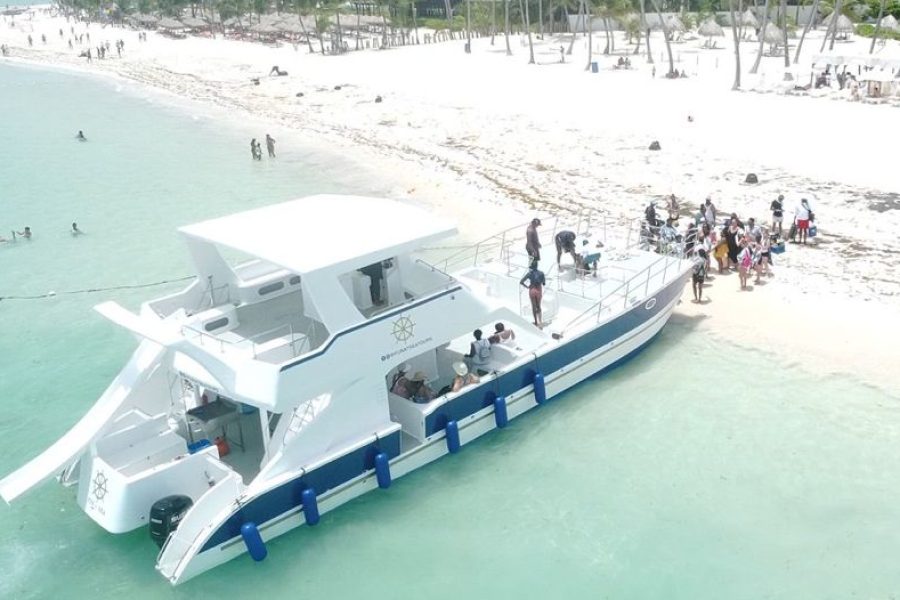 Private Catamaran Booze Cruise & Snorkeling in Punta Cana, Dominican Republic