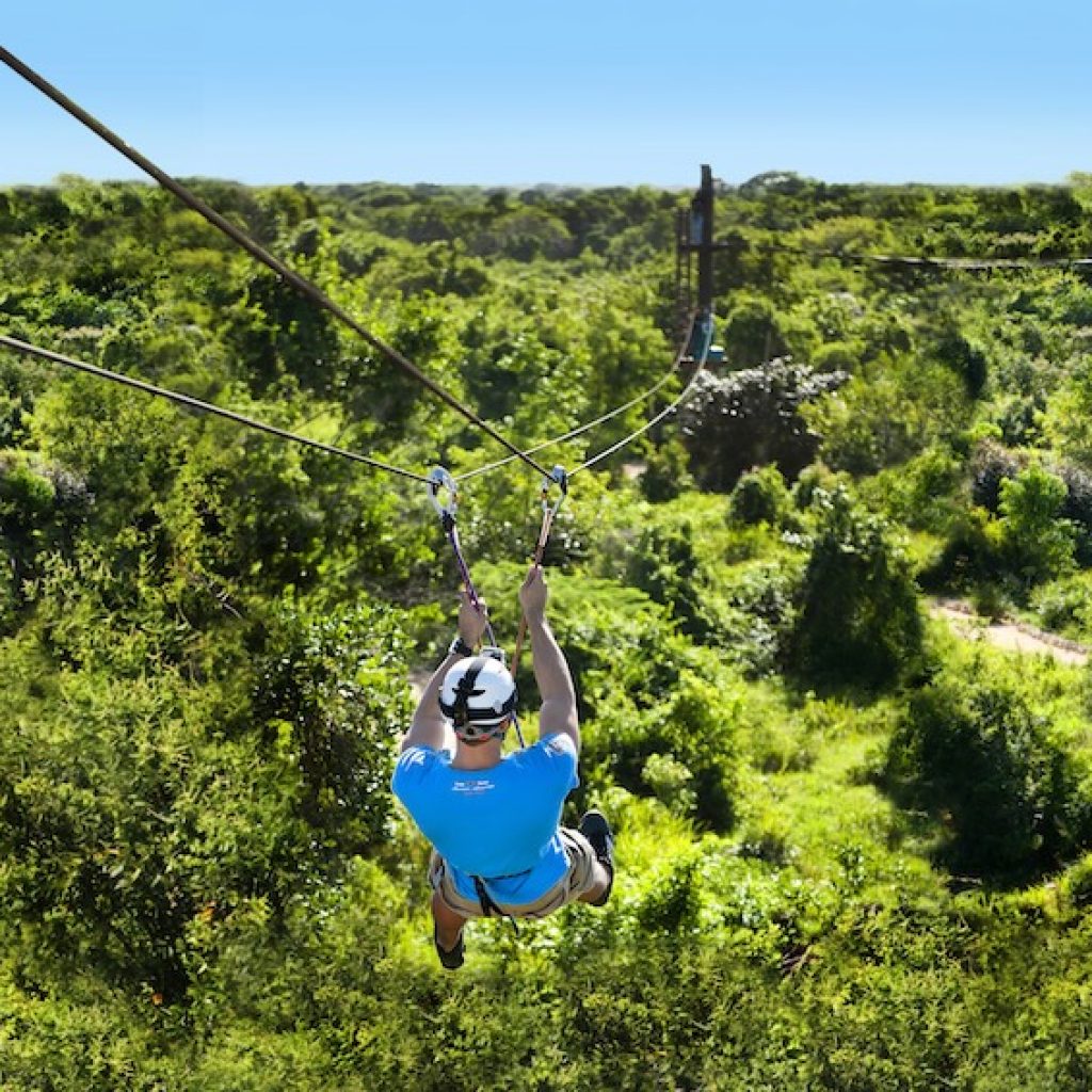 Zipline Splash, 4×4 Polaris Off-road & Horseback Riding Combo
