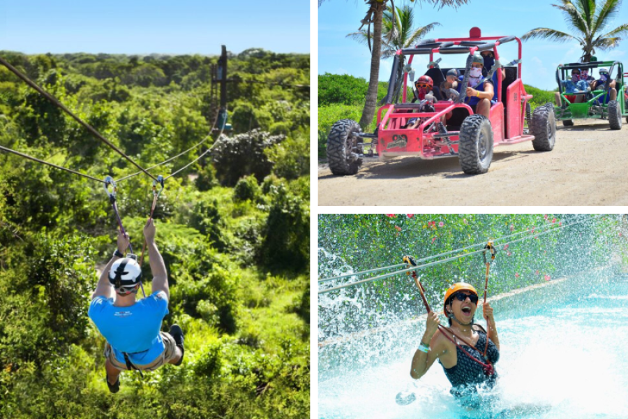 Off-Road Buggy & Zipline Adventure in Punta Cana in Punta Cana, Dominican Republic
